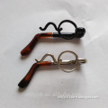 single wholesale blythe doll glasses metal frame toy glasses